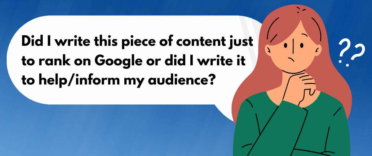 Helpful Content Update 2022