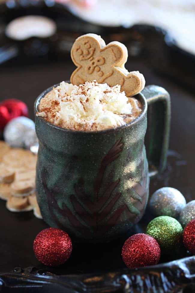 hot chocolate and gingerbread recipes